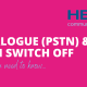 analogue PSTN and ISDN switch off